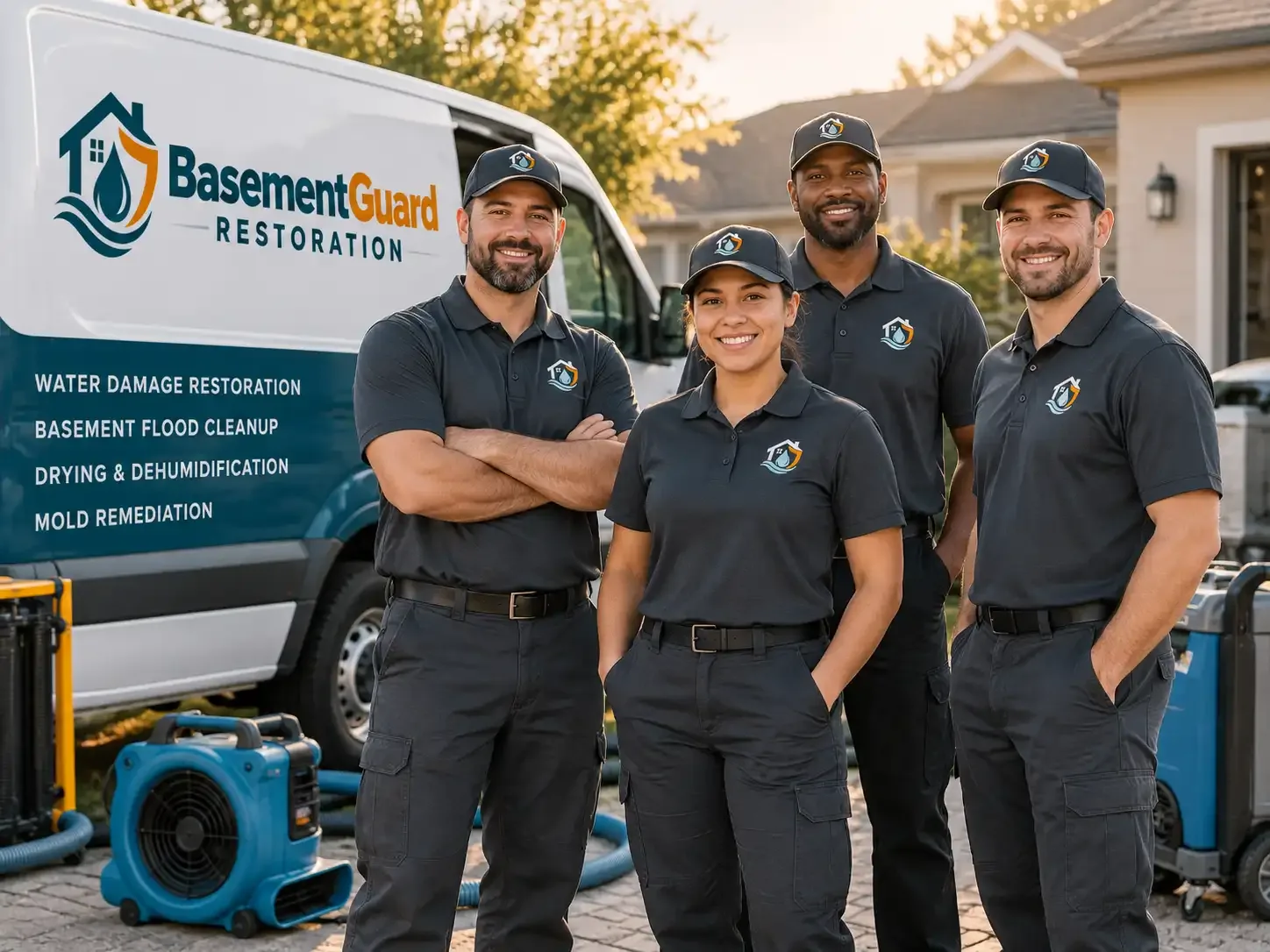 Basement Water Damage Restoration company in Pope Army Airfield, NC